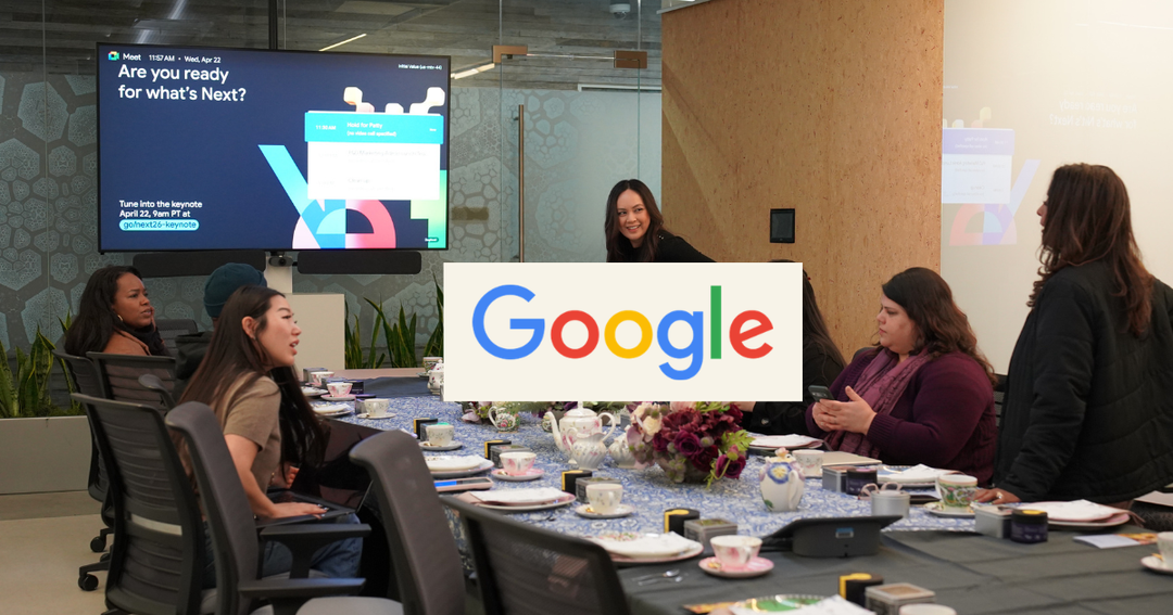 When We Served a Tea Party at Google