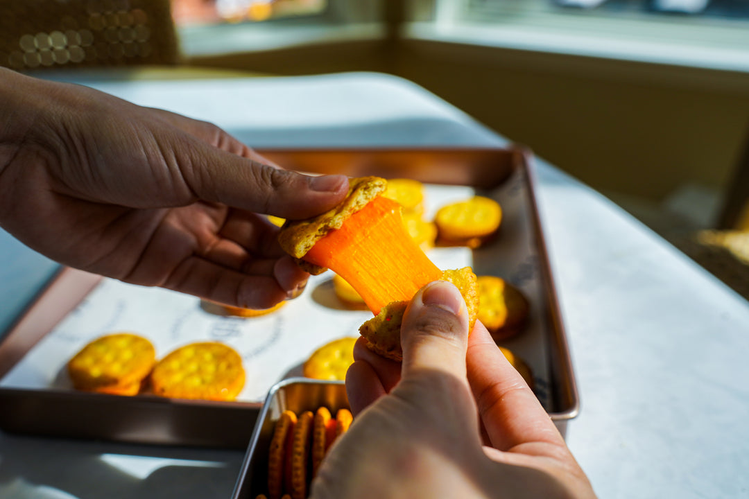 Cheddar Cheese Nougat Cracker